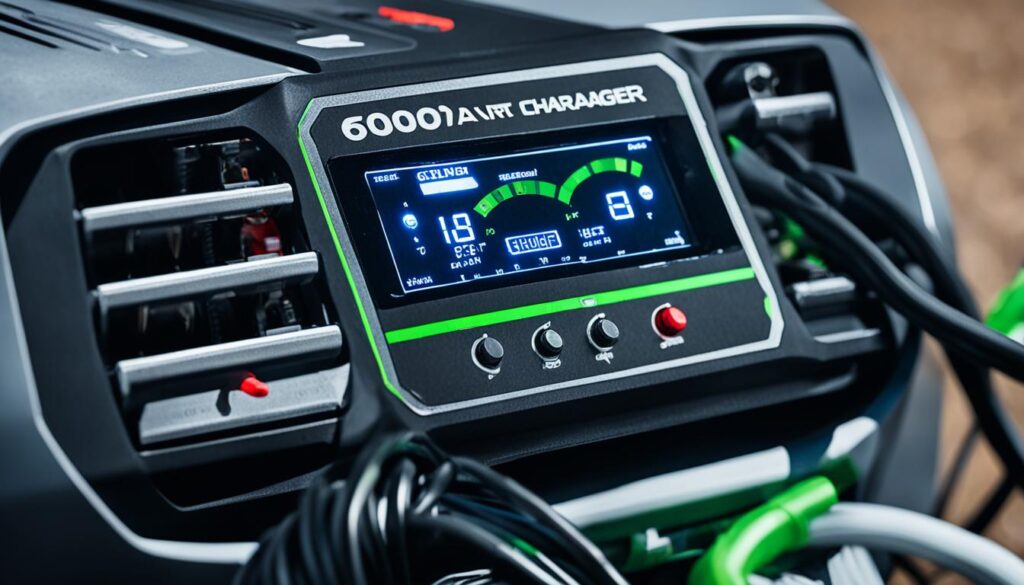 600W Car Battery Charger Overcharge Protection