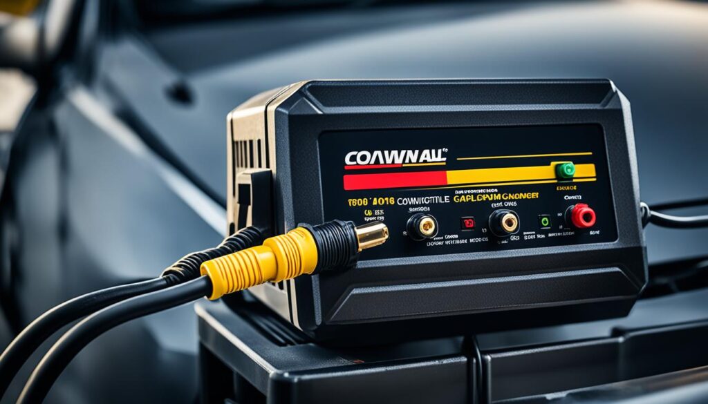 600W car battery charger portable power supply