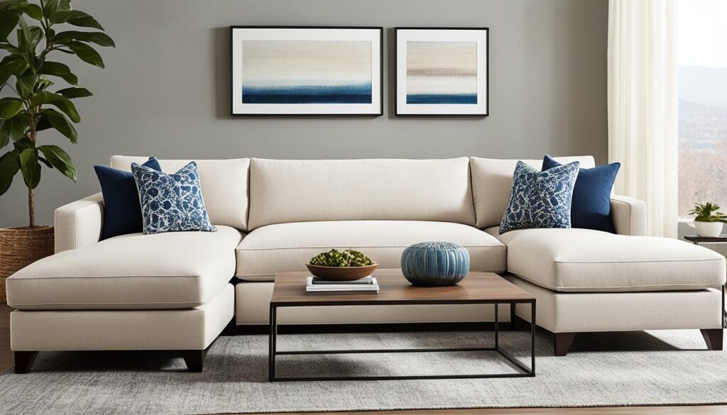 American-made sectional sofa