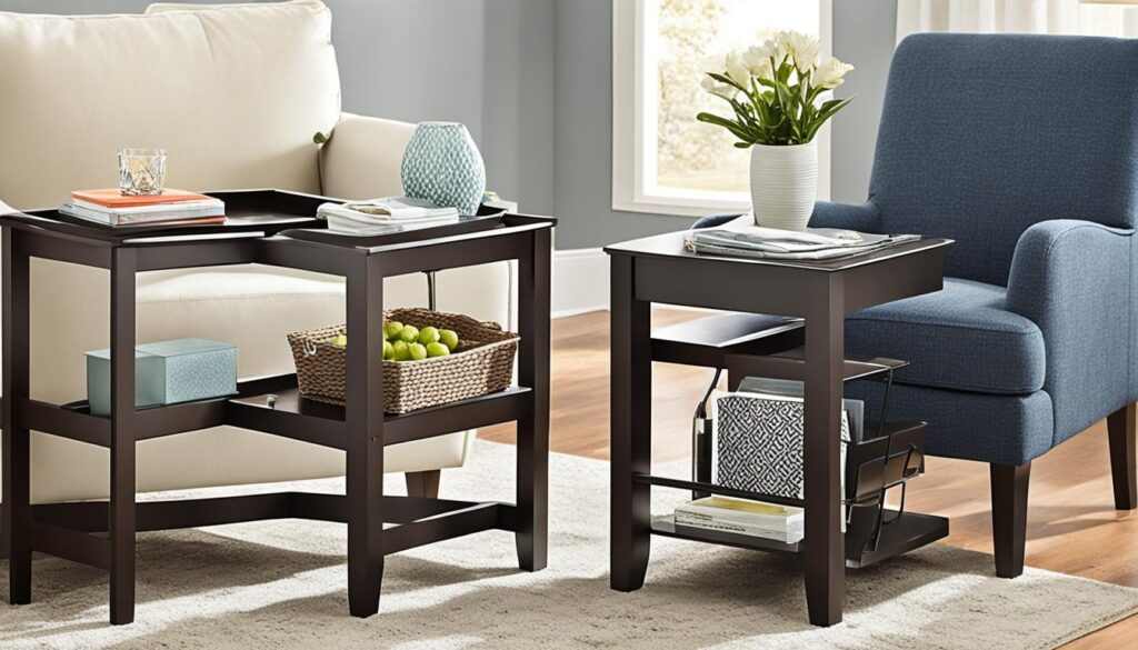 Functional end tables