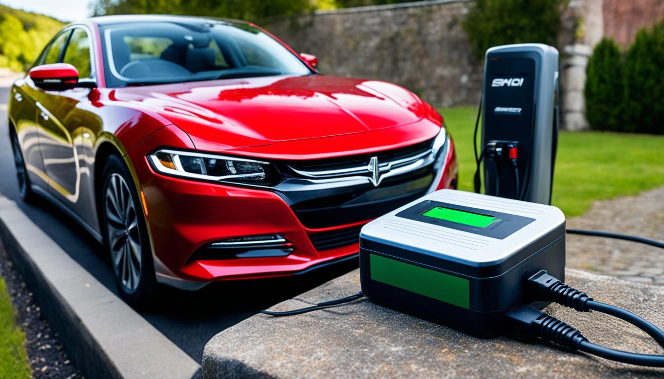 High-capacity car battery charger