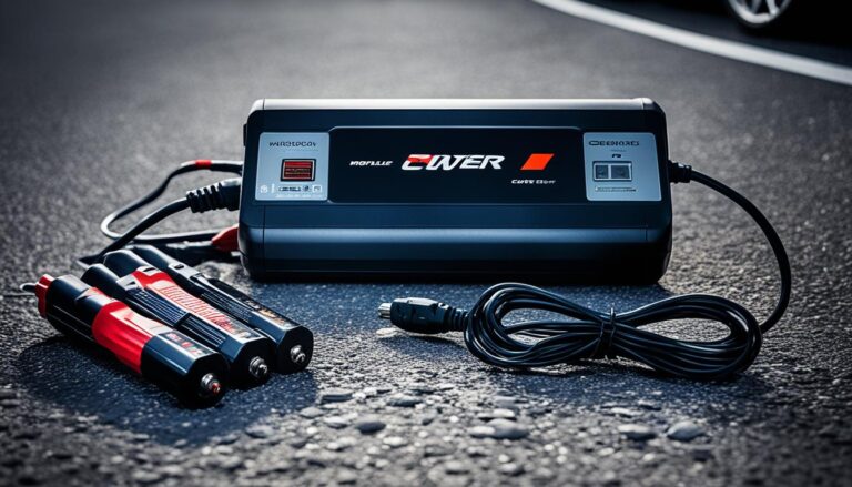 Mobile car battery charger