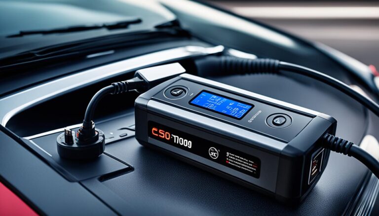 Portable car battery charger