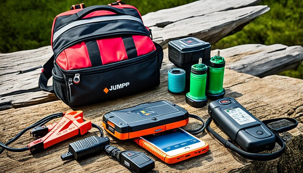 Portable jump starter