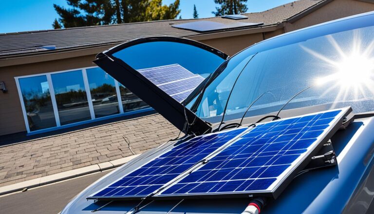 Solar-powered car battery charger