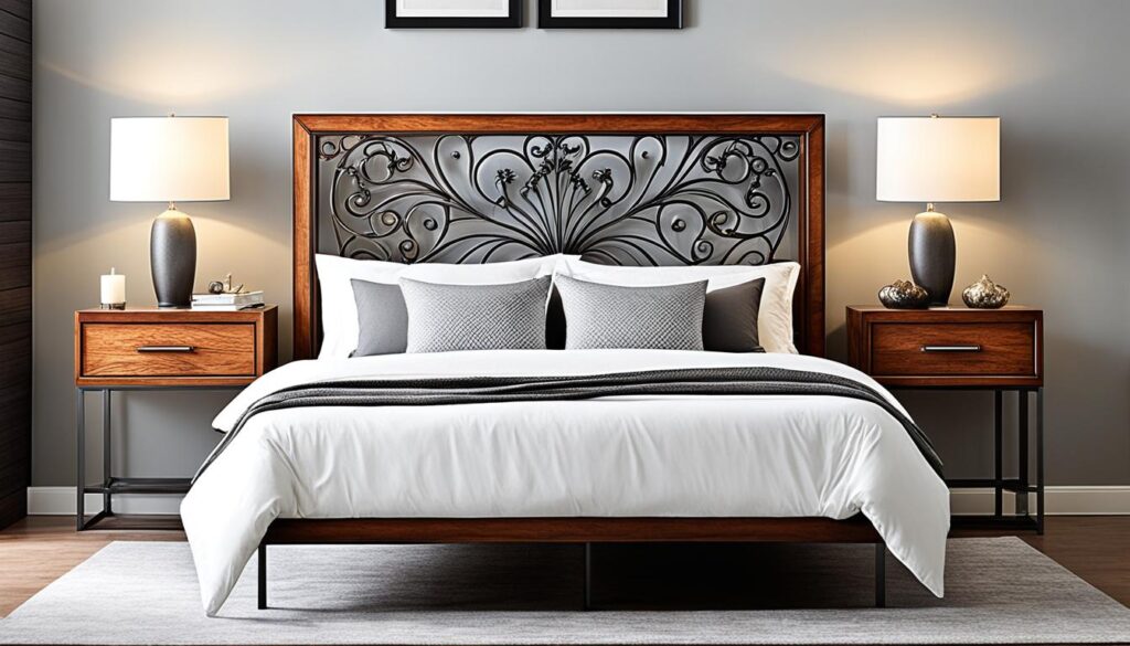 Wooden and Metal Bed Frames