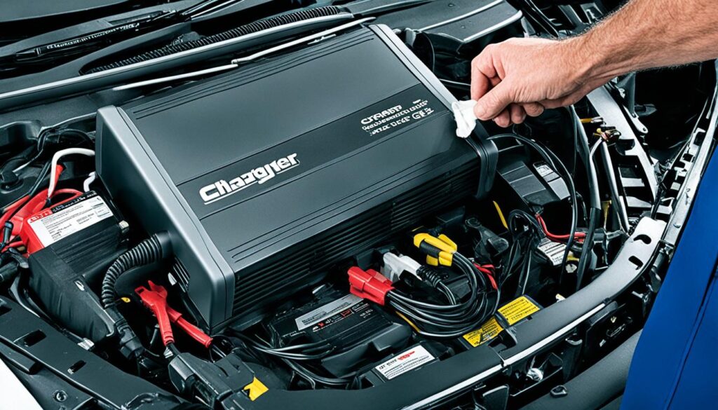 car battery charger maintenance