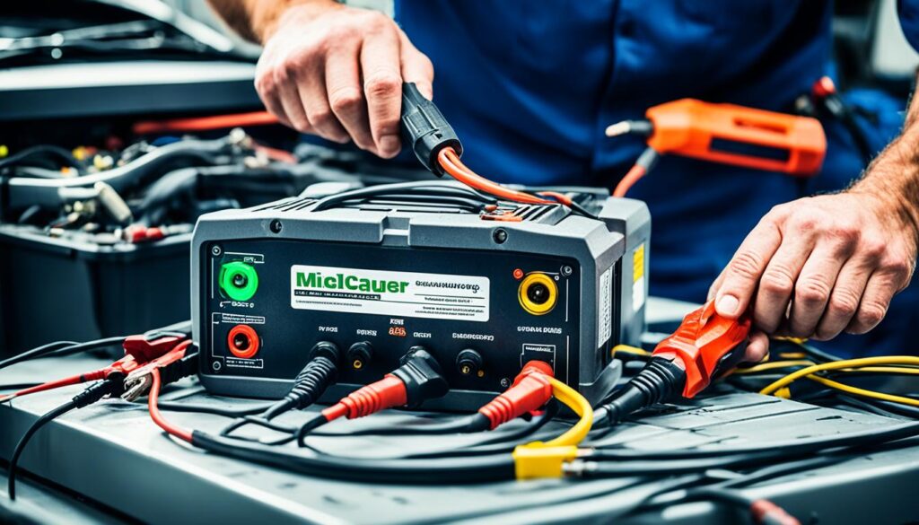 car battery charger maintenance