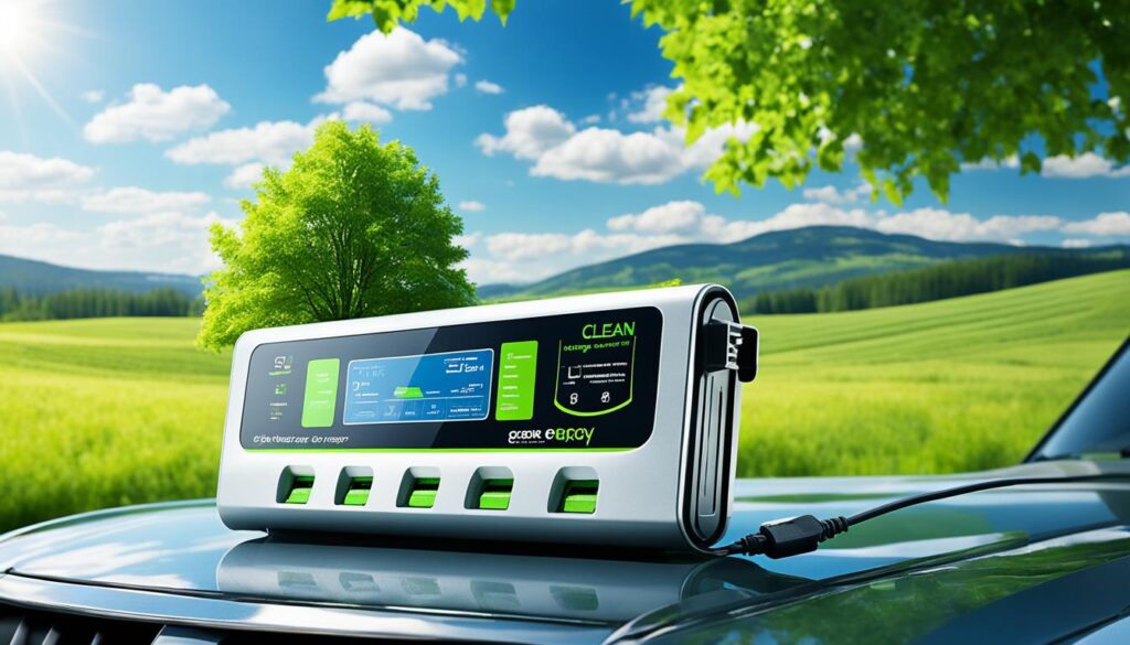 eco-friendly car battery charger