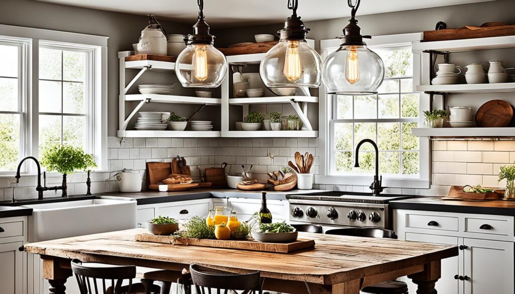 farmhouse lighting fixtures