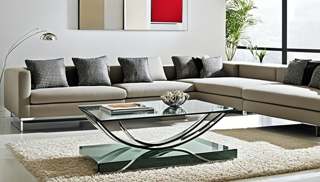 glass coffee tables