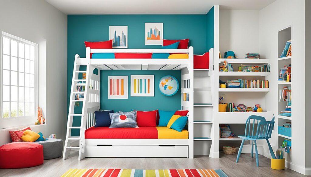 kids' bunk beds