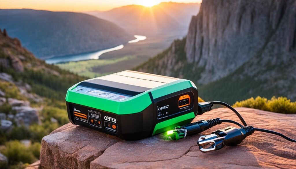 off-grid car battery charger