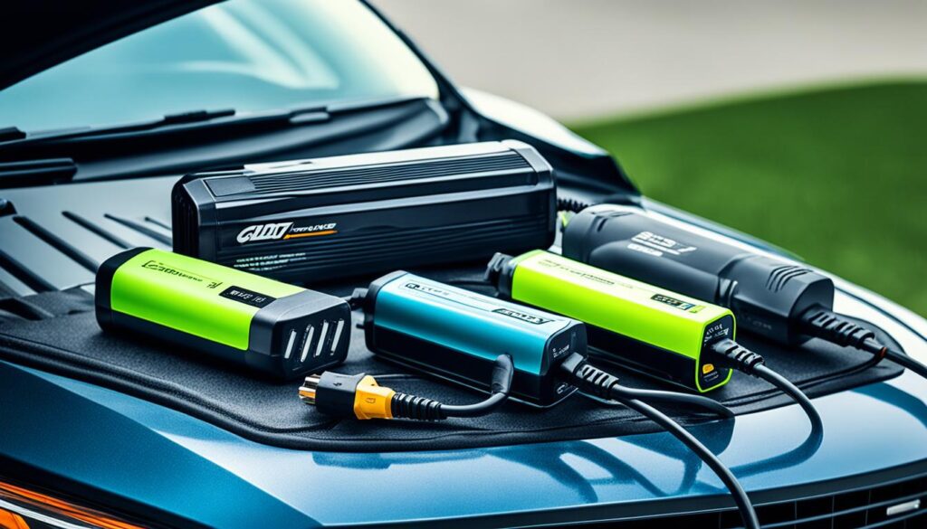 portable car battery chargers