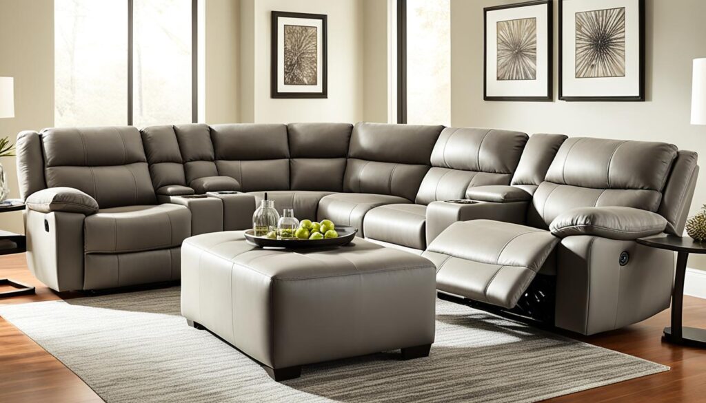 reclining sectional sofa