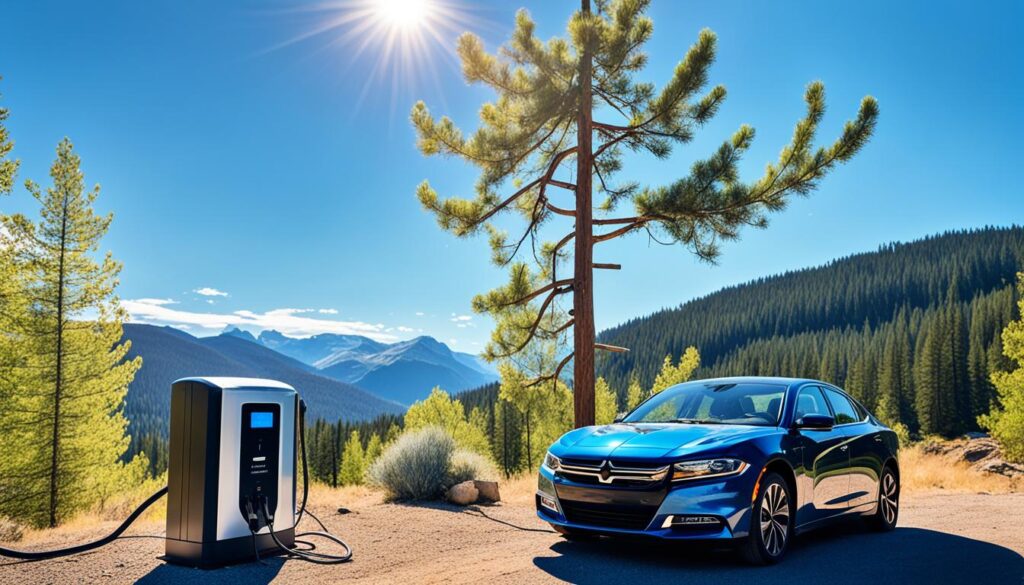 sustainable car battery charging solution