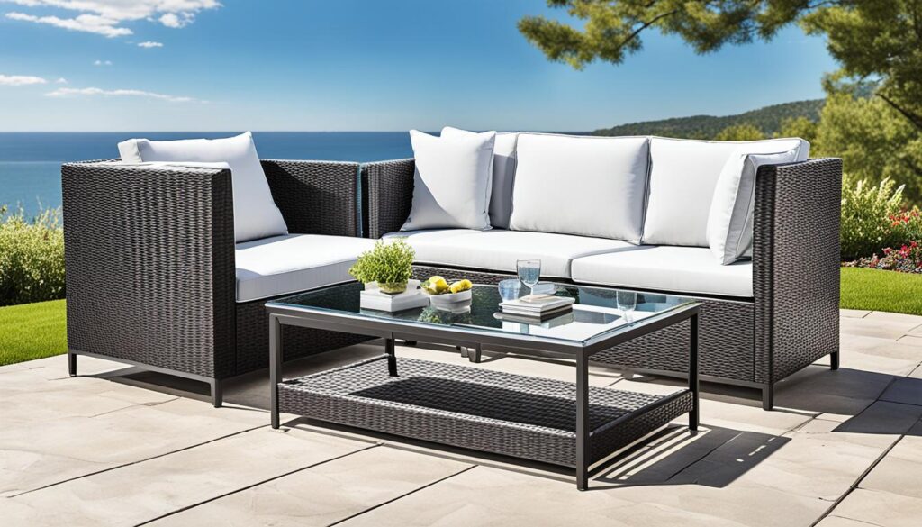 weather-resistant furniture