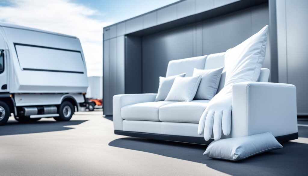 white glove furniture delivery