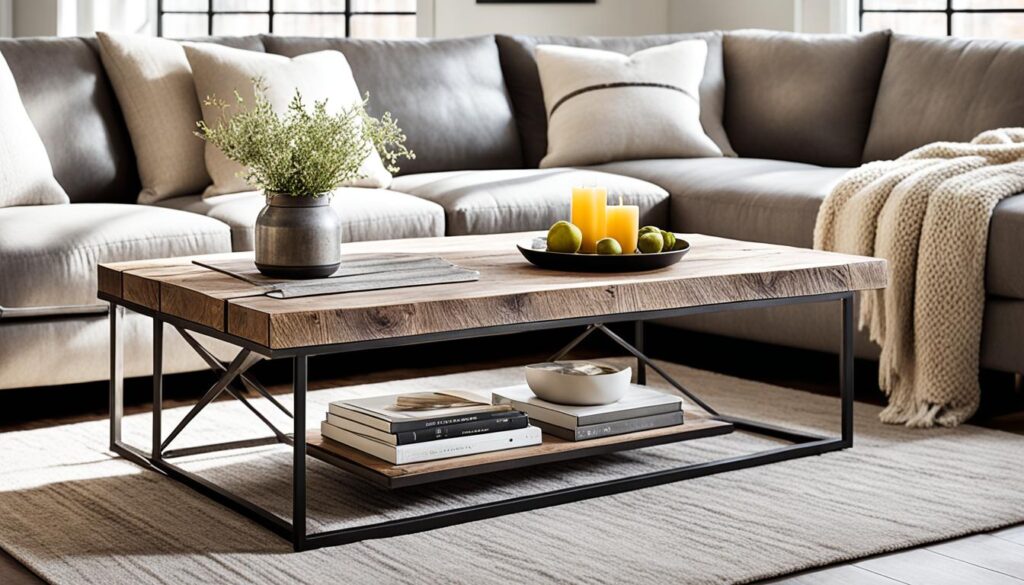 wood coffee tables