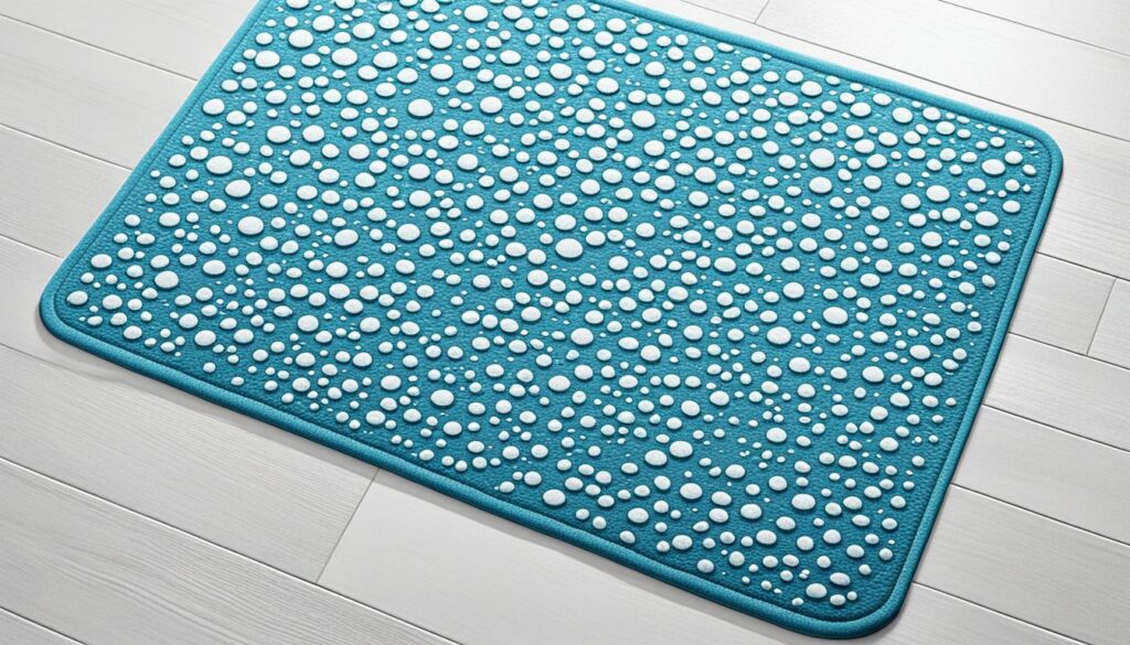 Anti-bacterial bath mat