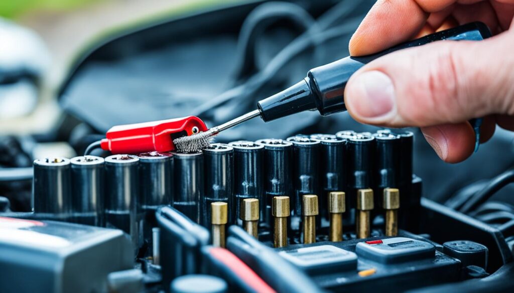 Car battery charger maintenance