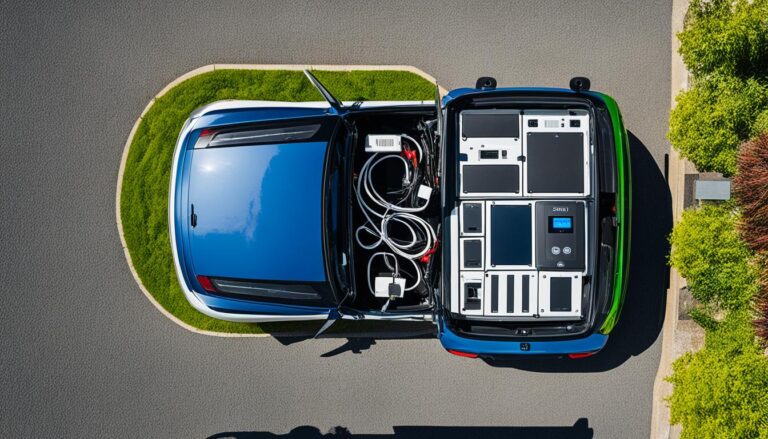 Compact car battery power station