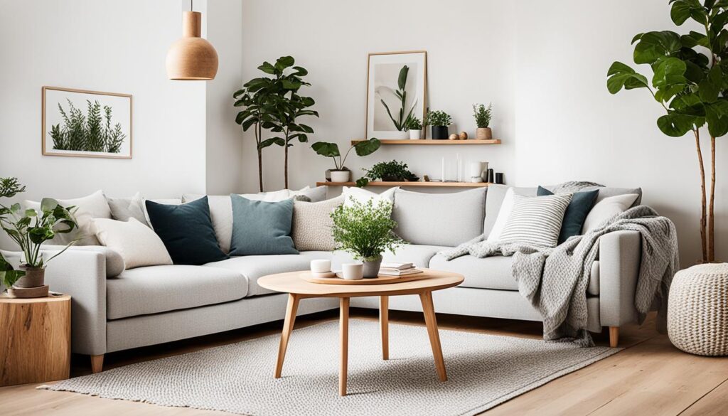 Cozy Scandinavian living room