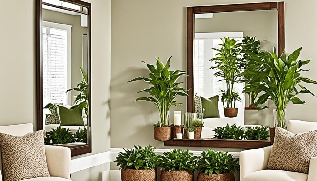 Feng shui mirrors