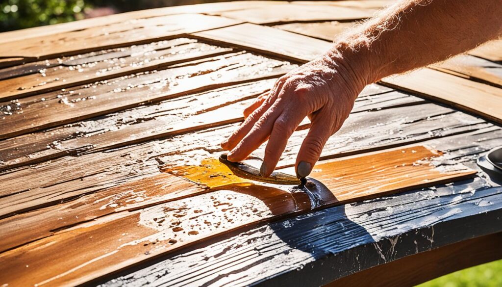 Gazebo maintenance