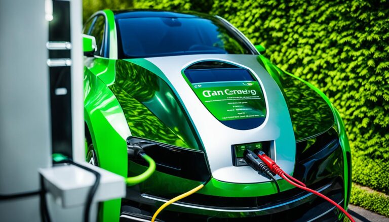 Green energy car battery charger