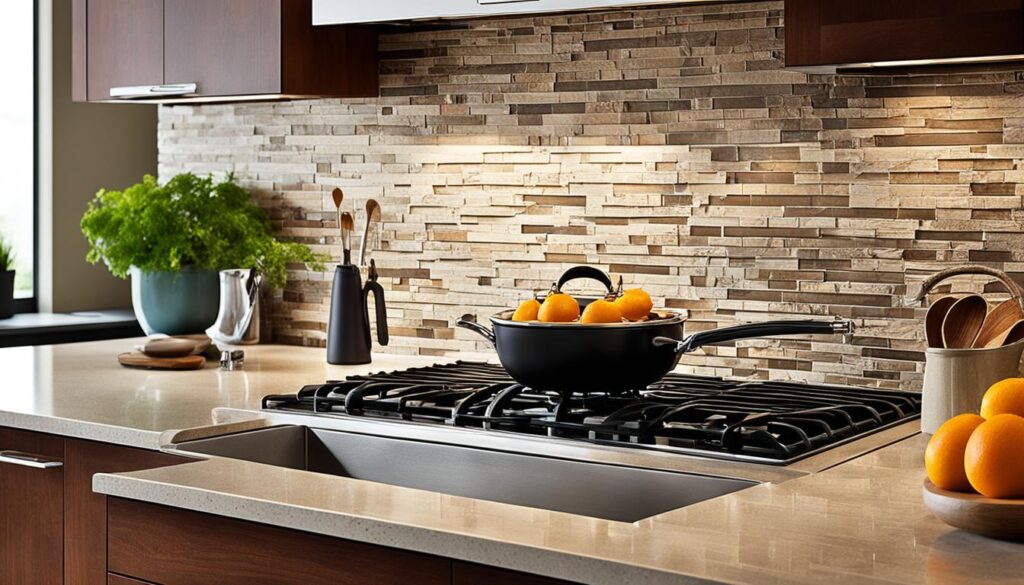 Kitchen Backsplash and Countertops