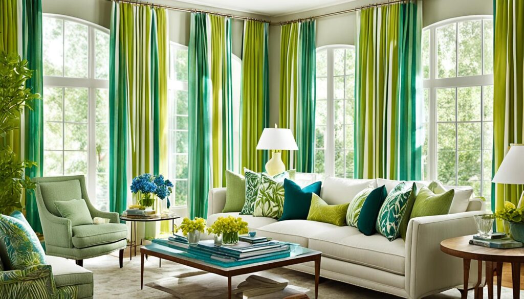 Layered curtains