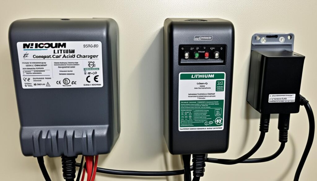 Lithium-ion vs Lead-acid Car Battery Charger