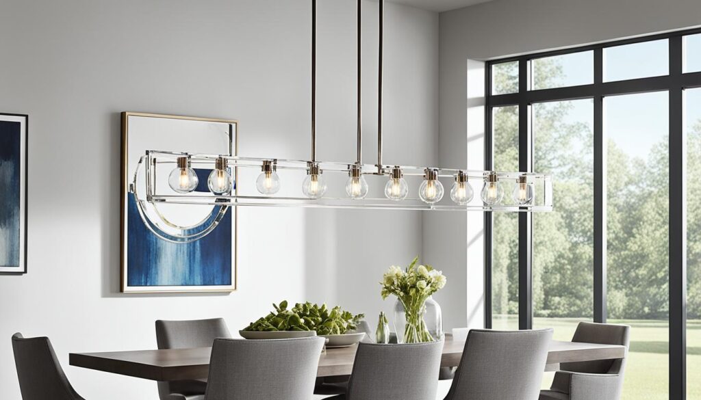 Modern chandelier