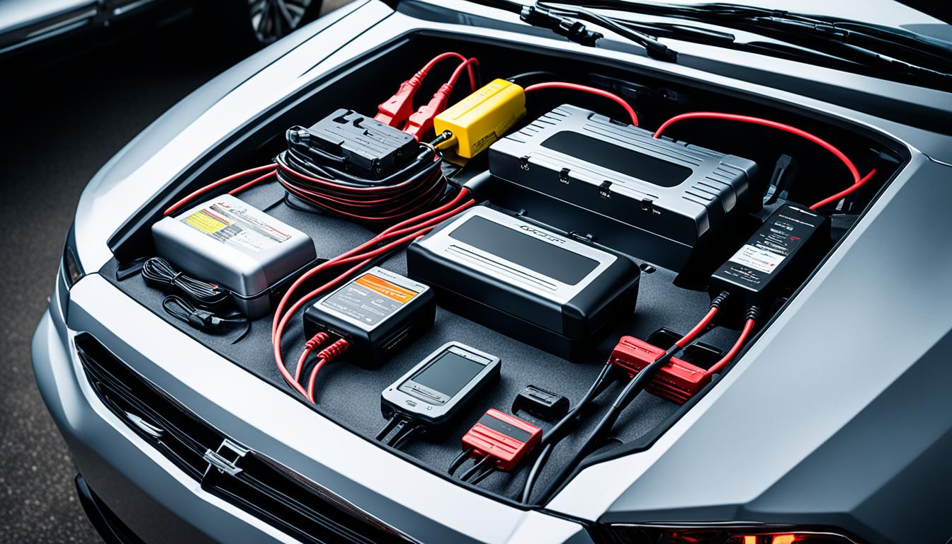 Multi-functional car battery charger