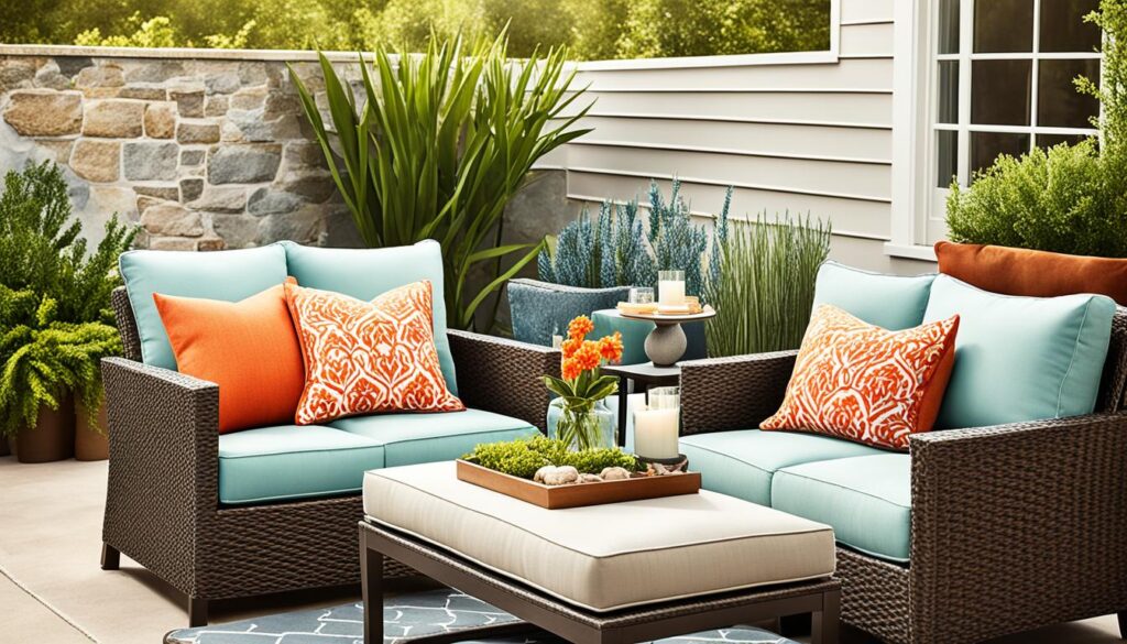 Outdoor Furniture Arrangement