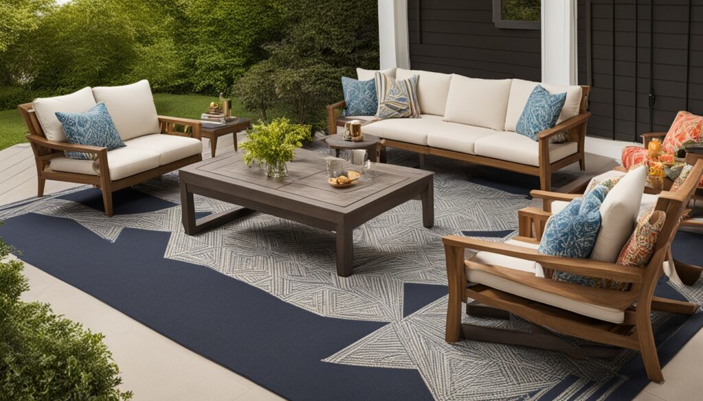 Outdoor Rug Placement