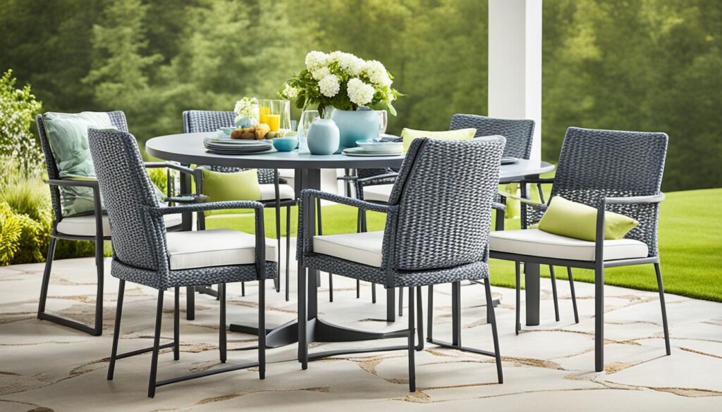 Outdoor dining chairs