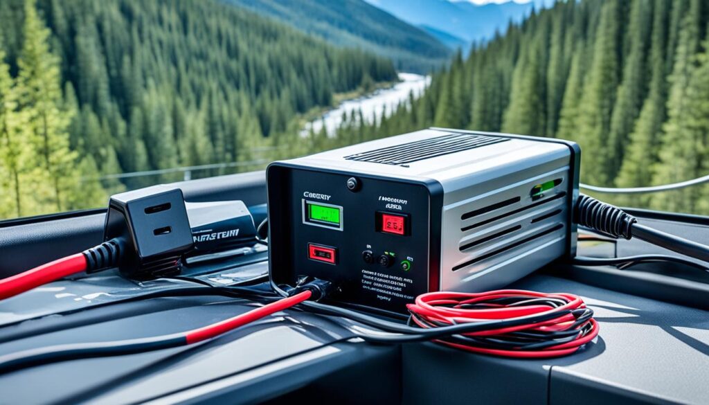 RV battery charger