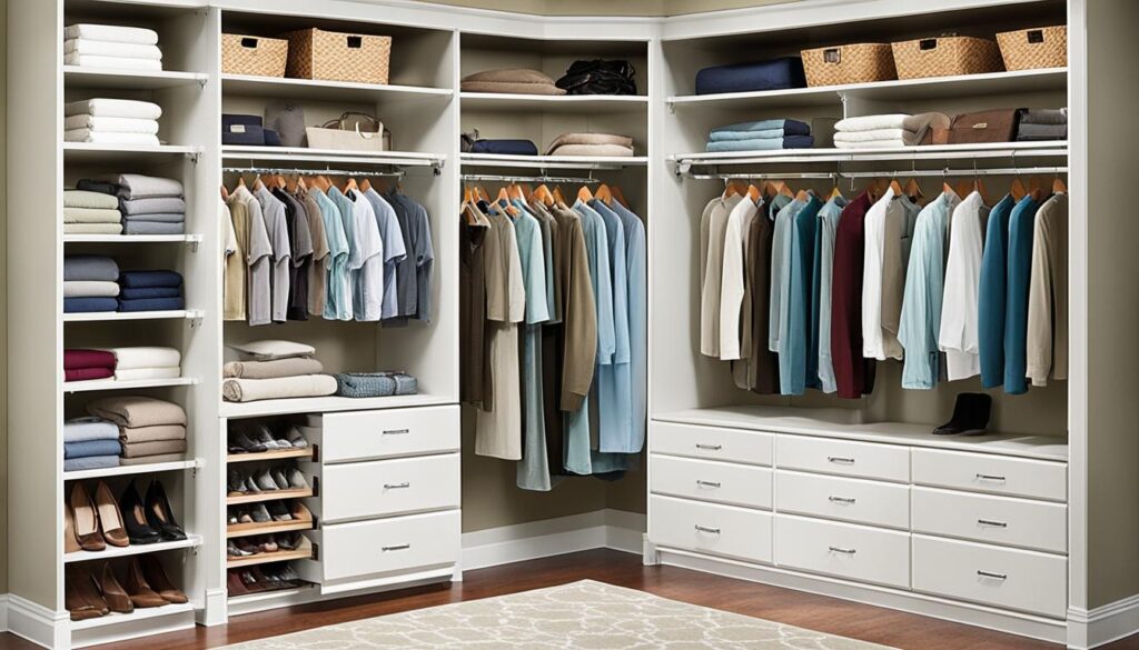 Reach-in Closet Organization