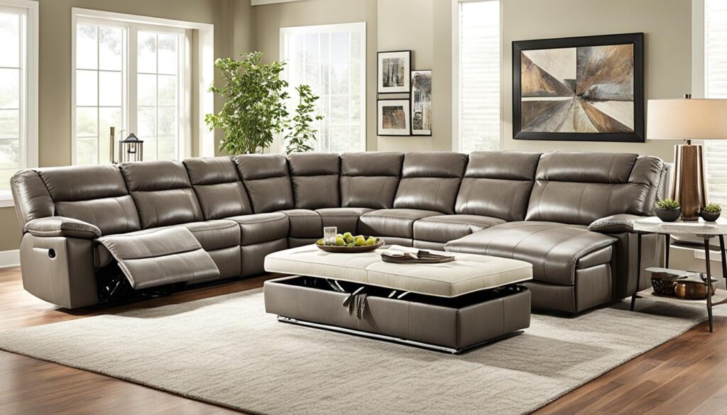 Reclining Sectional Sofa