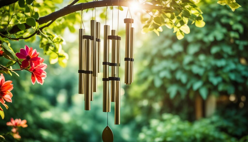 Wind Chimes in Outdoor Decor