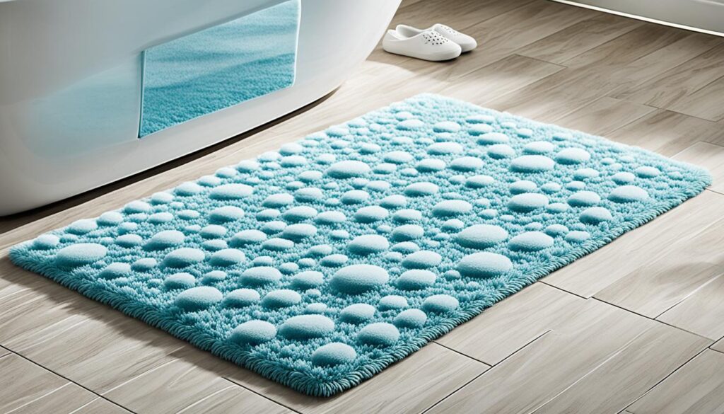 absorbent bath rugs