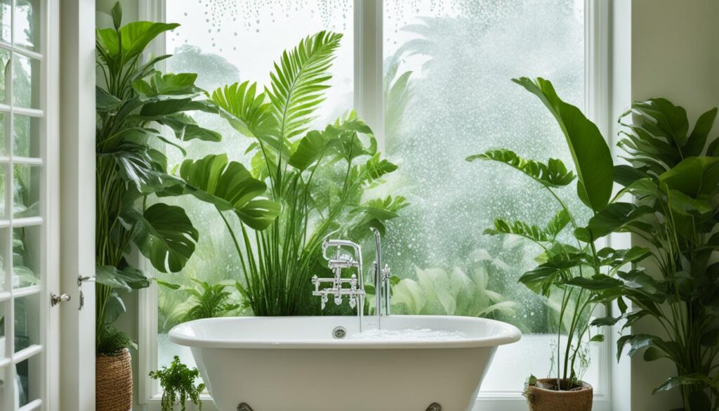 bathroom plants