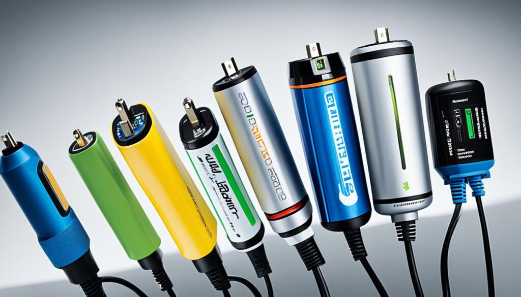 battery charger types