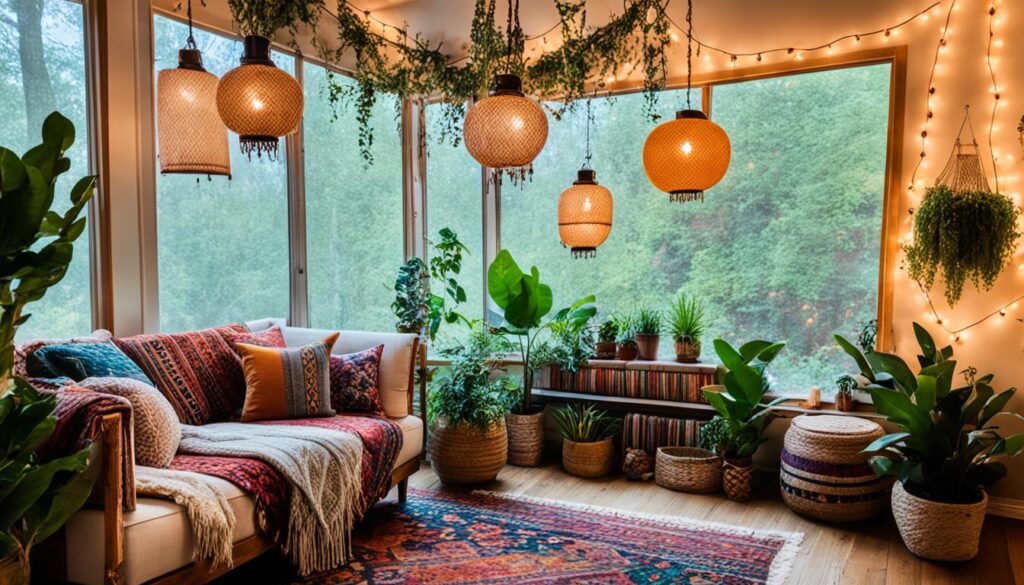 boho lighting