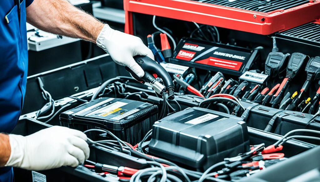 car battery charger maintenance