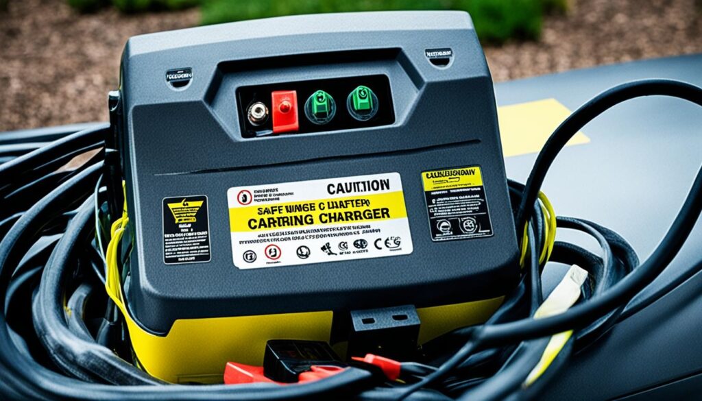 car battery charger safety