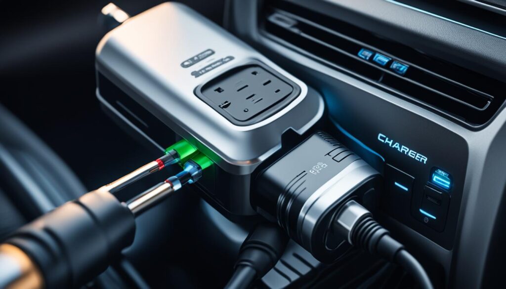 compact car battery charger