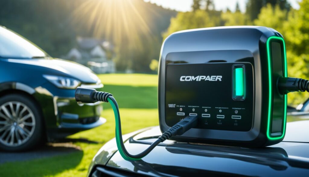 compact car battery charger